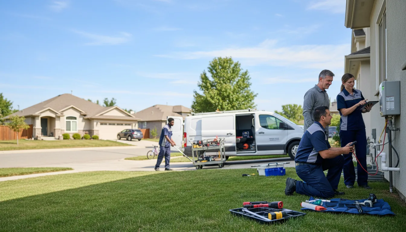 Tankless water heater service in House Springs, MO